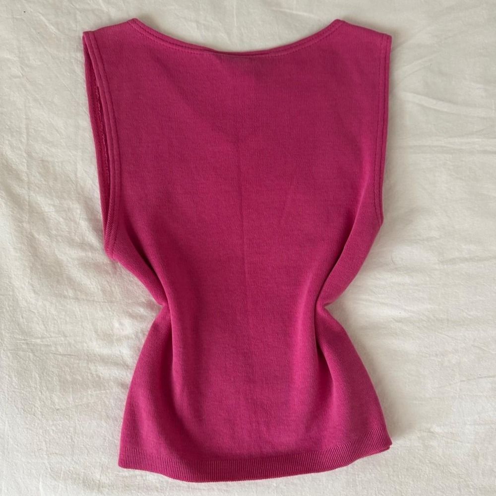 2000s y2k No Boundaries Pink beaded tank - Picture 3 of 3